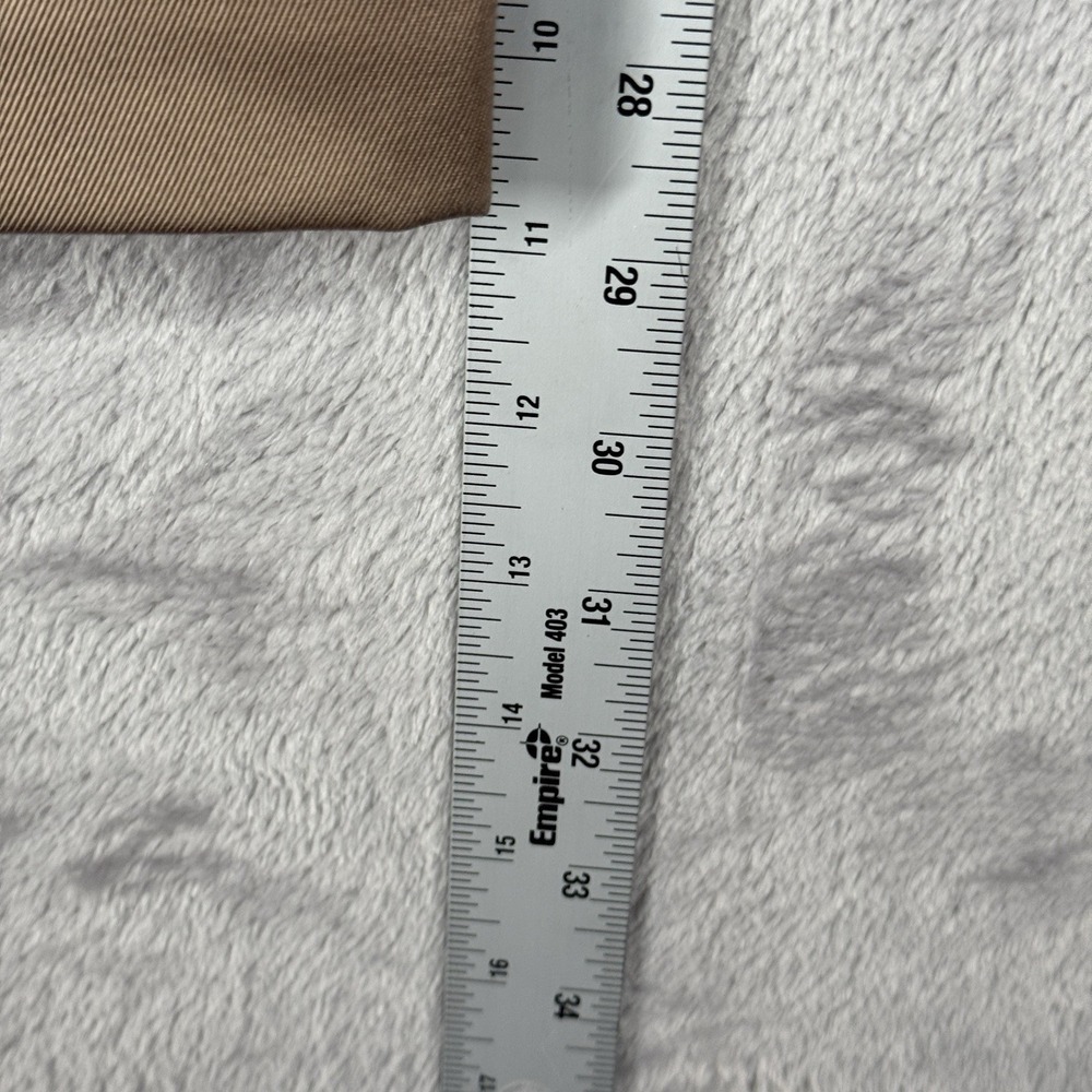 Jos A Bank Pants Mens 36x29 Khaki Traditional‎ Fit Traveler Pleated Cuffed NWT - Picture 8 of 8